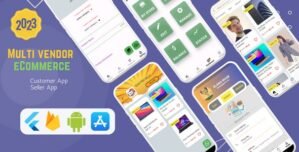 uShop v1.0 – Multi Vendor Ecommerce Mobile System | Flutter Firebase | Android iOS