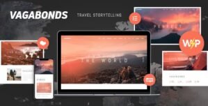 Vagabonds | Personal Travel Lifestyle Blog WordPress Theme