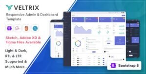 Veltrix – Admin & Dashboard Template