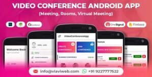 Video Conference Android App (Meeting, Rooms, Virtual Meeting)