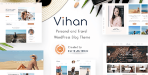 Vihan | Personal Travel WordPress Blog Theme
