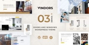 Vindors – Windows Doors Company WordPress Theme