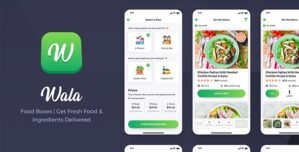 Wala – Food & Delivery React Native App Template