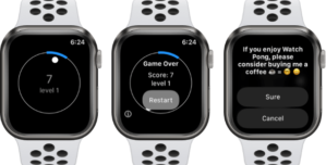 Watch Pong for Apple Watch