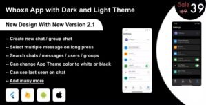 WhatsApp Clone App | Chat, Audio, Video App Flutter Android and iOS with Admin Panel
