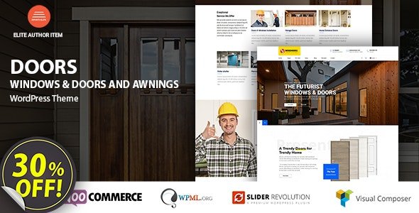 Windows & Doors - High Quality WordPress Theme 3.8