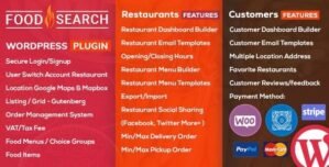 WP Food Search | Single Multi Restaurant Menu Food Ordering Plugin