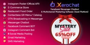 XeroChat – Best Multichannel Marketing Application (SaaS Platform) 7.1 [Extended License]