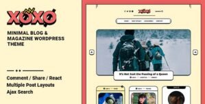 Xoxo – Blog Magazine WordPress Theme 1.0.9