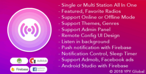 XRadio – Best Radio Template For Android 4.8