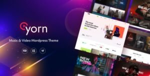 Yorn – Music Video WordPress Theme