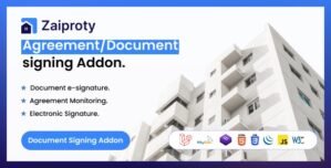 Zaiproty – Agreement/Document signing Addon.