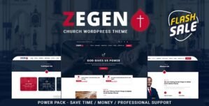 Zegen – Church WordPress Theme 1.1.6