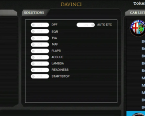 Davinci Tuning Software Setup Support