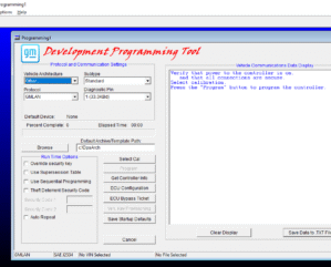 GM DPS Programming Software