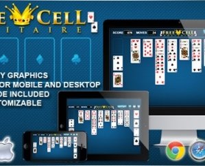 FreeCell Solitaire – HTML5 Solitaire Game